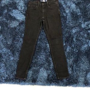 Black jeans for women High rise super skinny